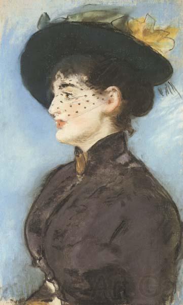 Edouard Manet La Viennoise,Irma Brunner (mk40) France oil painting art